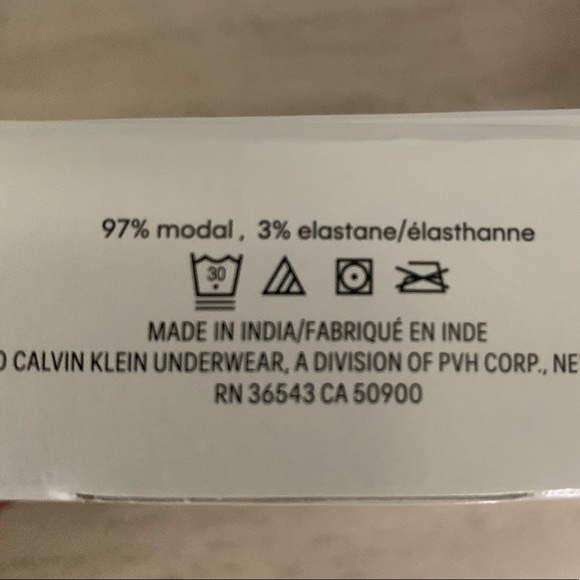 NWT  Calvin Klein 97% Modal/3% Elastane boxer briefs. - Picture 3 of 6
